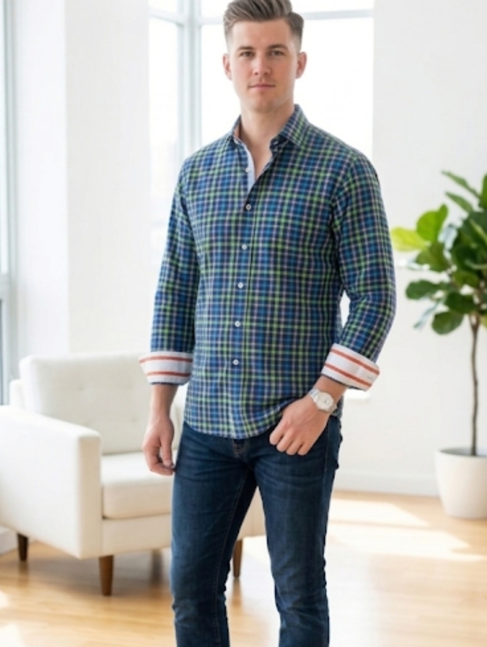 Robert Graham Shirt Long Sleeve Tailored Fit